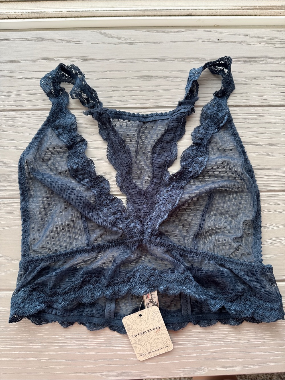 NWT Free People Bralette | Ocean Abyss | Size M